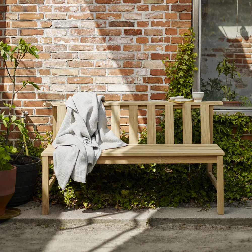 Cadance bänk, Teak, 144 cm Fritz Hansen