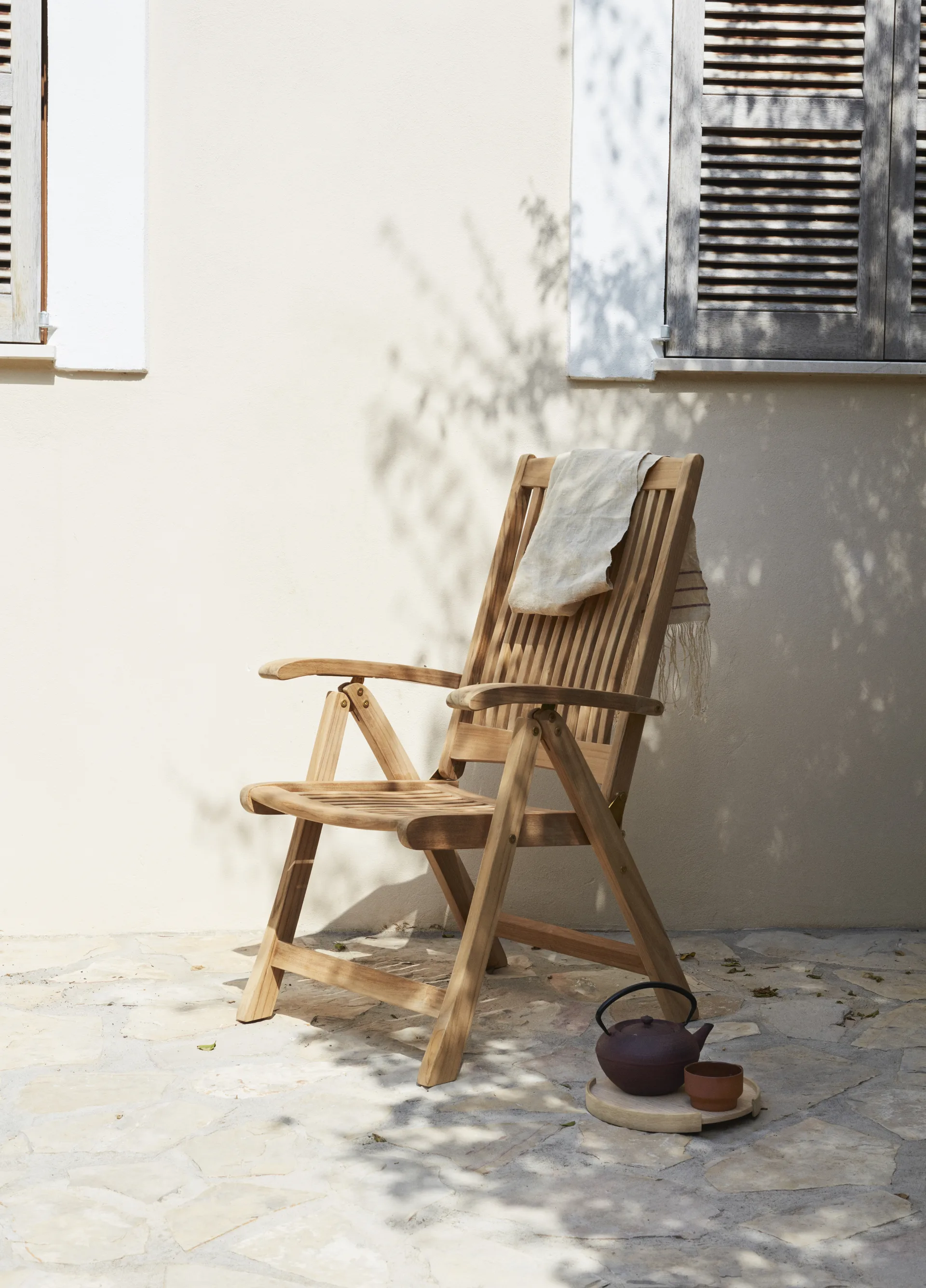 Columbus karmstol, Teak Fritz Hansen