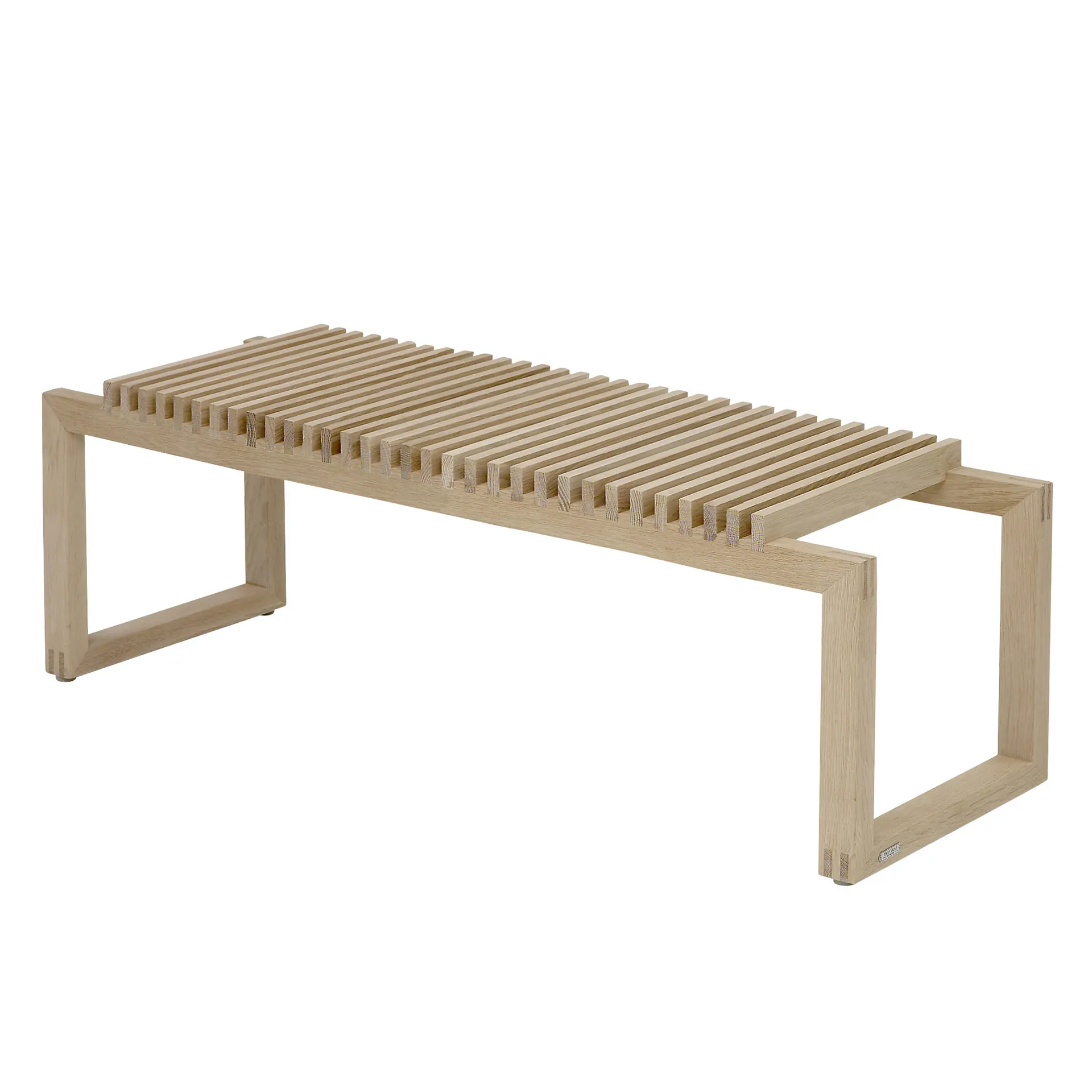 Cutter bänk 121 cm, Ek Fritz Hansen