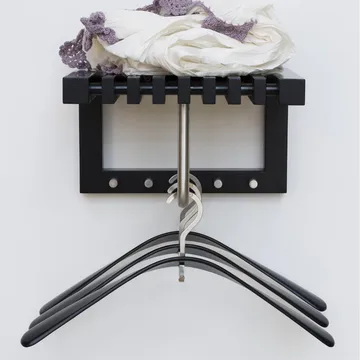 Cutter hatthylla mini - Svartlackerad ek - Fritz Hansen