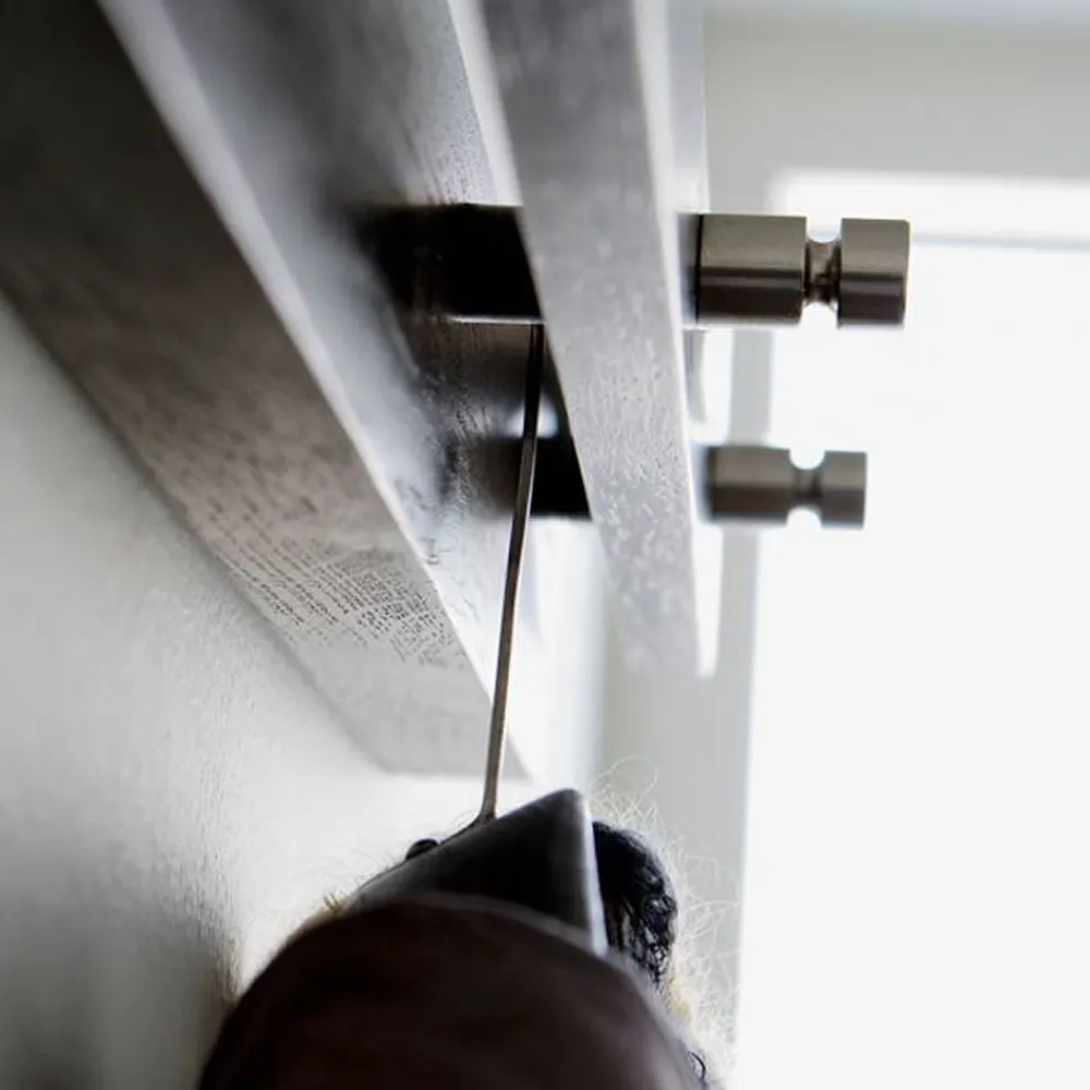 Cutter klädhängare, Ek svartbetsad, 5st knoppar Fritz Hansen