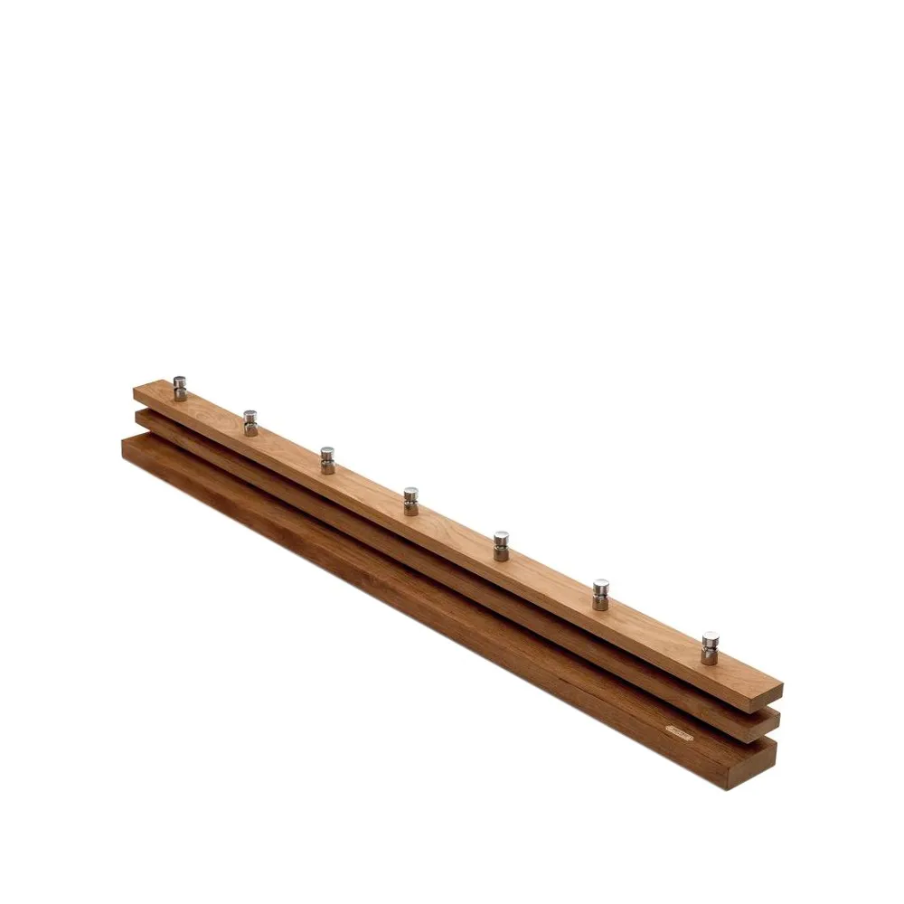 Cutter klädhängare, Teak, 7st knoppar Fritz Hansen