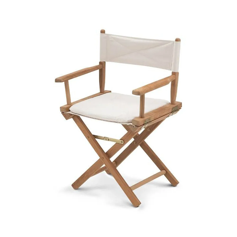 Director's Chair, Vit, teakstativ Fritz Hansen