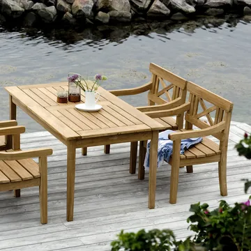 Drachmann bord - Teak, 86 - Fritz Hansen