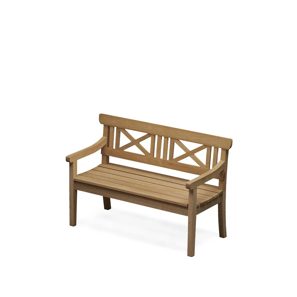 Drachmann soffa, teak, 120 Fritz Hansen