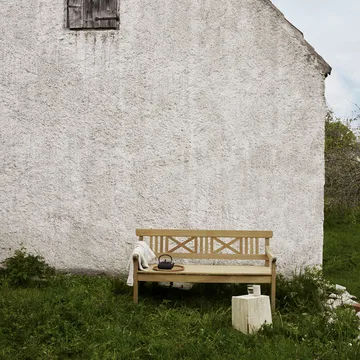 Drachmann soffa - teak, 120 - Fritz Hansen