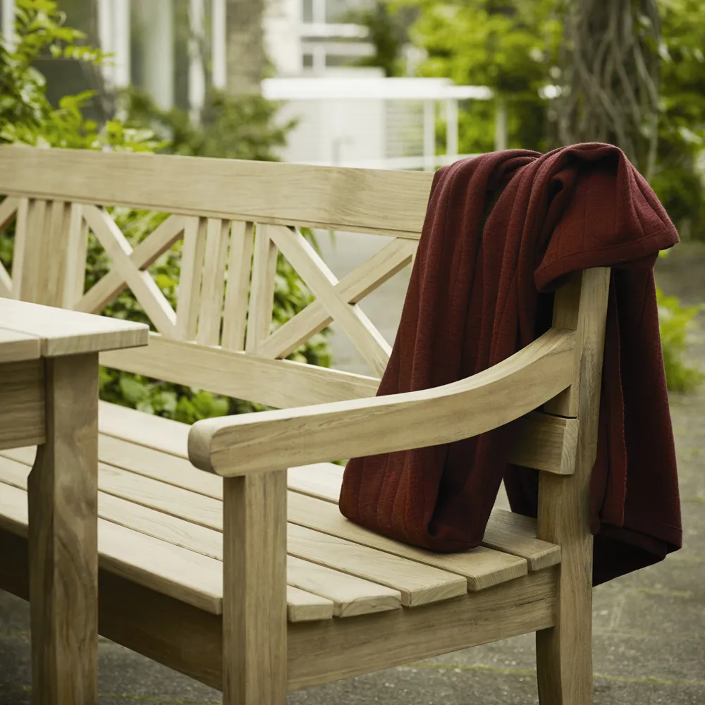 Drachmann soffa, teak, 165 Fritz Hansen