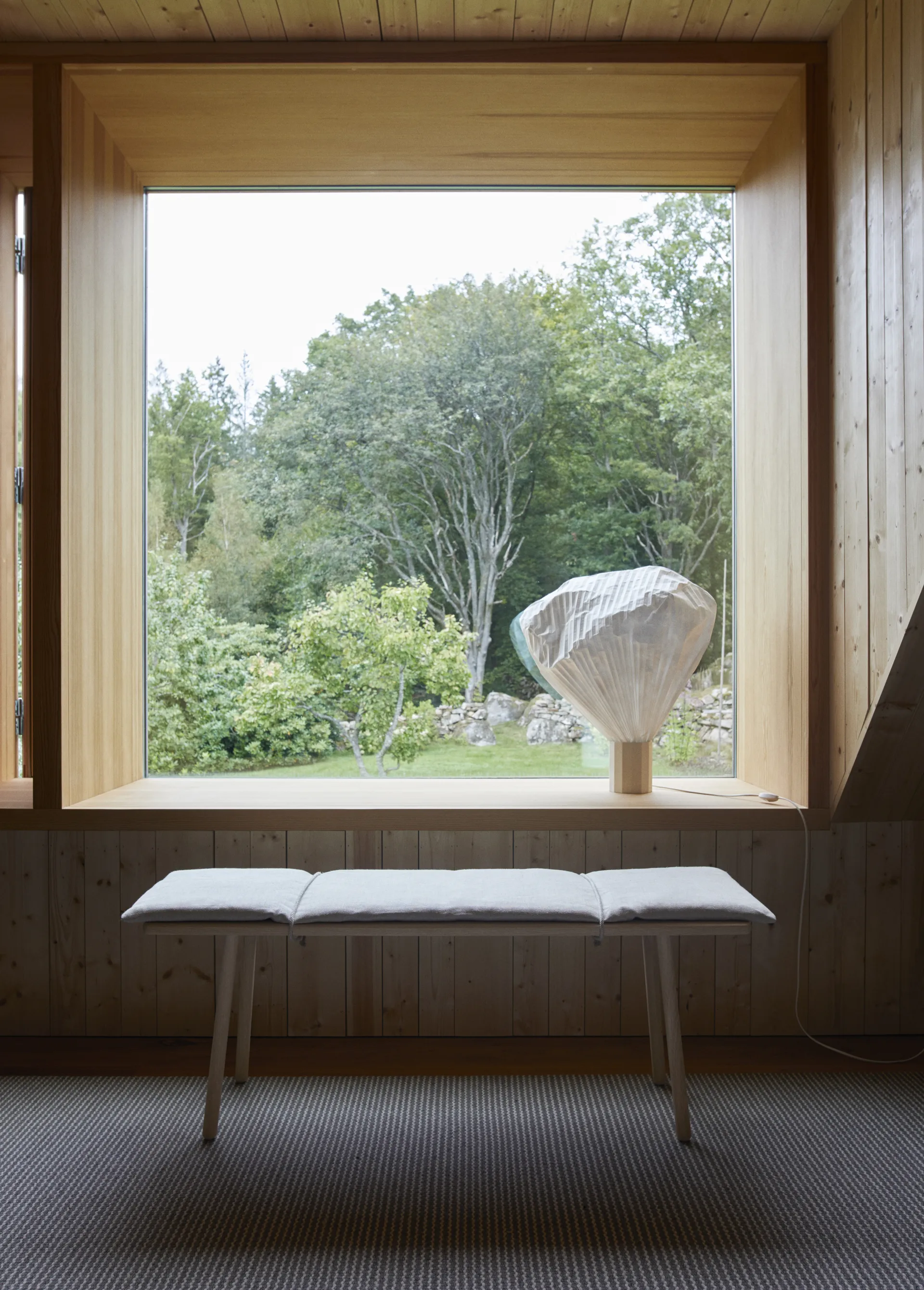 Georg linnedyna med rem till bänk, Beige Fritz Hansen