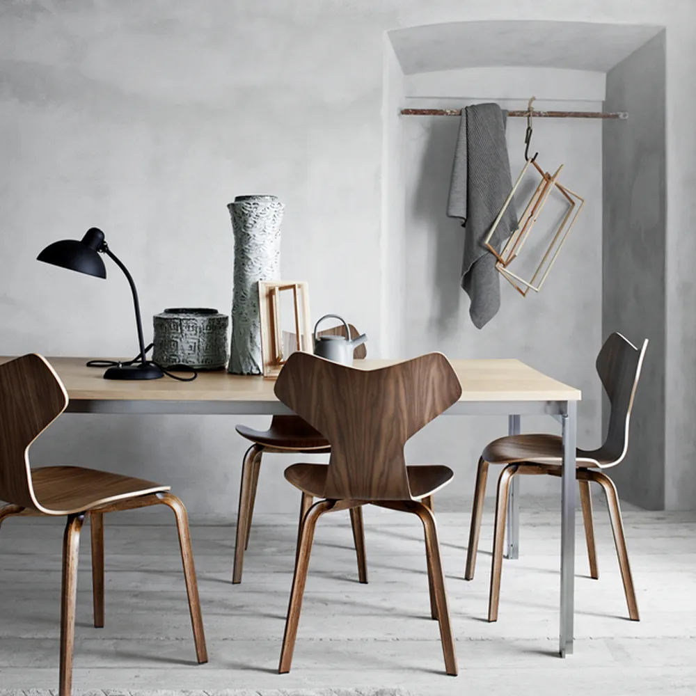 Grand Prix 4130 stol, Lacquered oak Fritz Hansen
