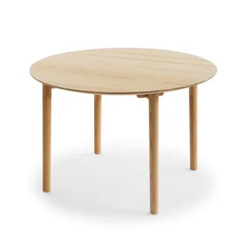 Hven matbord Ø110 cm - Obehandlad ek - Fritz Hansen