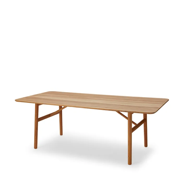 Hven matbord 94x190 cm - Oljad ek - Fritz Hansen