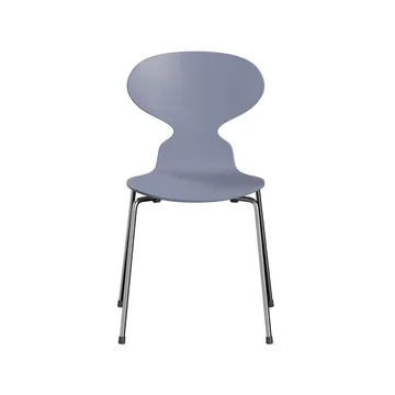 Myran 3101 stol - lavender blue, lackad, kromat stålstativ - Fritz Hansen