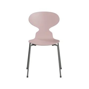 Myran 3101 stol - Pale rose, silvergrått stativ - Fritz Hansen