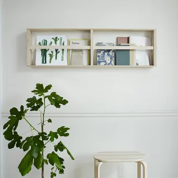 Norr tidningshållare 120 cm - Ek - Fritz Hansen