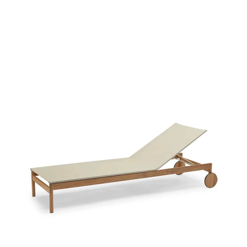 Pelagus solsäng teak, Sand Fritz Hansen
