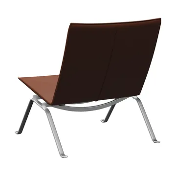 PK22 fåtölj - Aura cognac läder-rostfritt stål - Fritz Hansen
