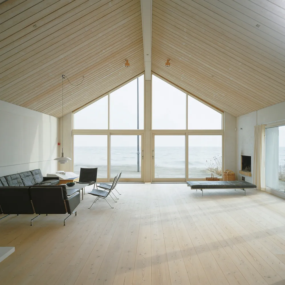 PK22 fåtölj, Leather aura walnut Fritz Hansen
