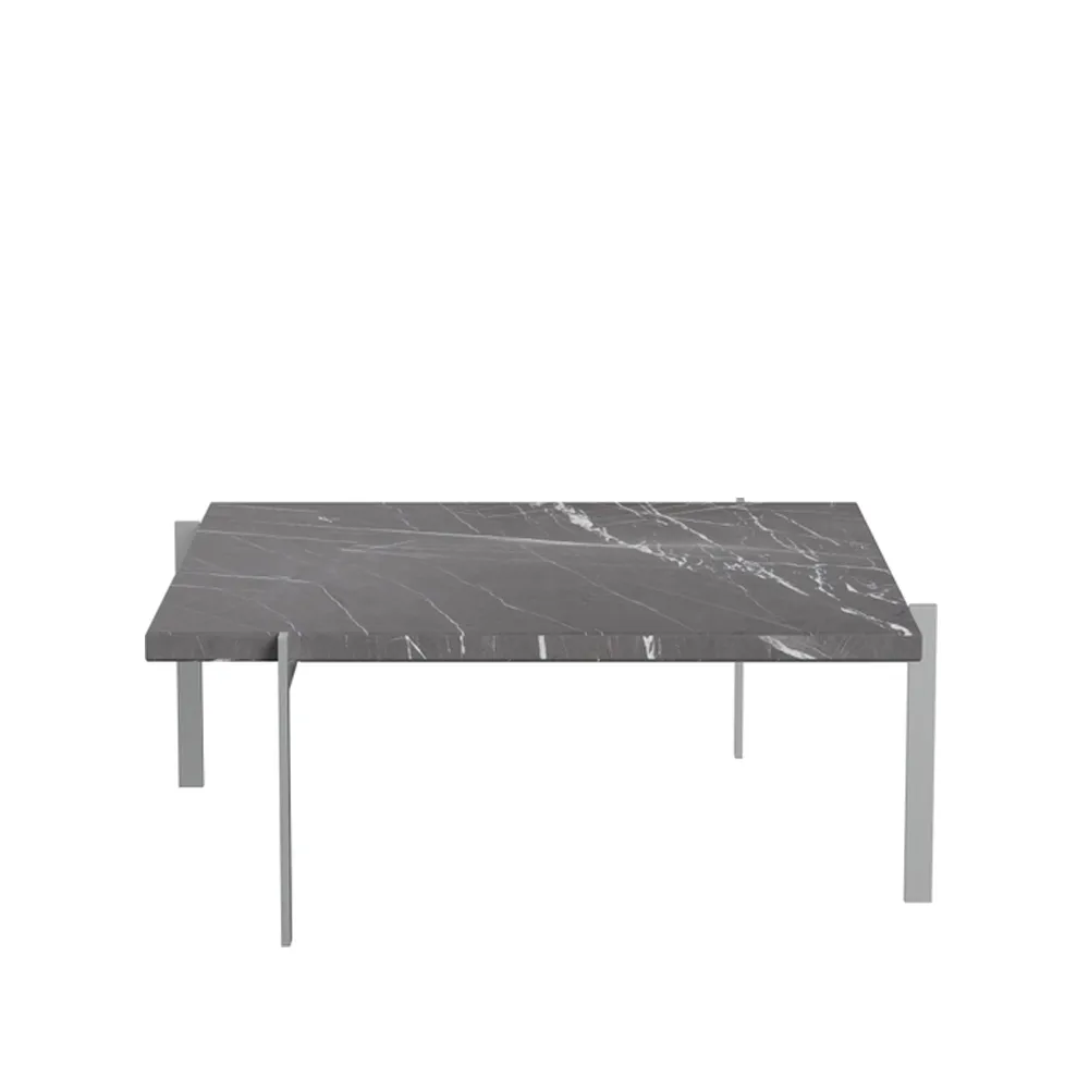 PK61 soffbord, Black marble Fritz Hansen