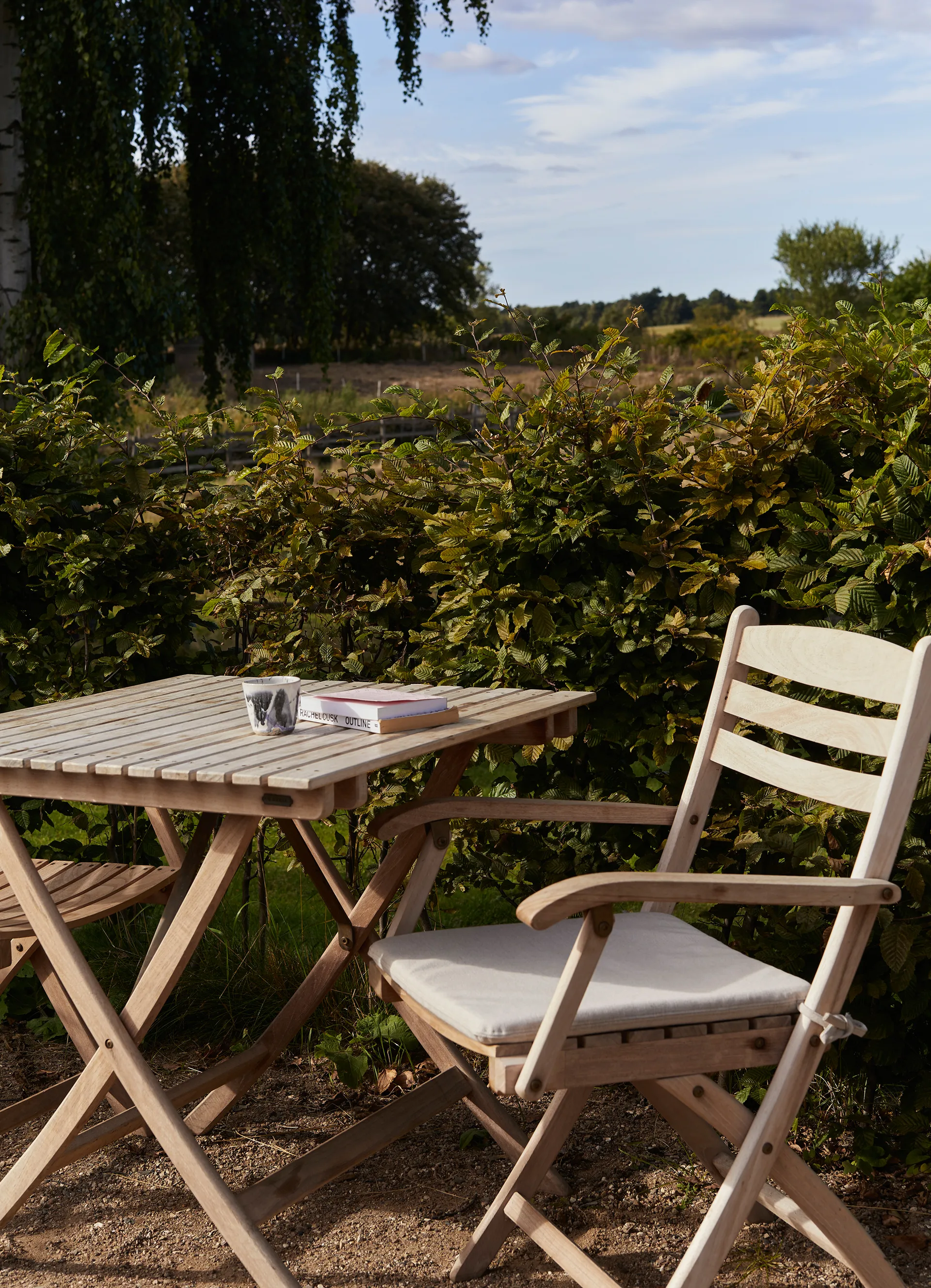 Selandia bord 75x75 cm, Teak Fritz Hansen