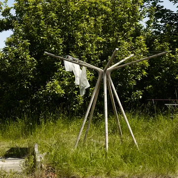 Spider Web torkvinda - teak, svart snöre - Fritz Hansen