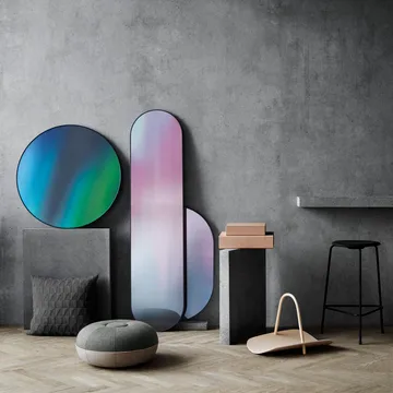 Studio Roso spegel oval - Ocean - Fritz Hansen
