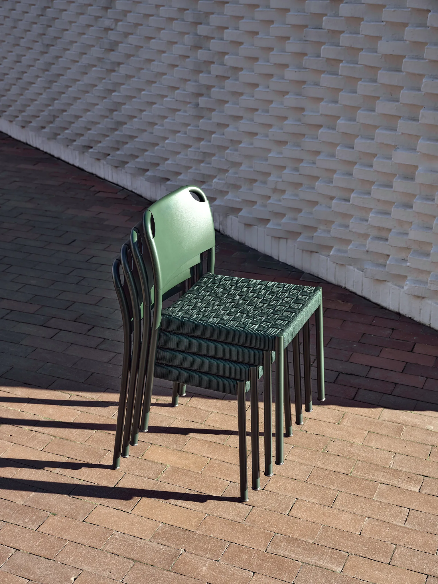 Vind stol, Hunter green (green) Fritz Hansen