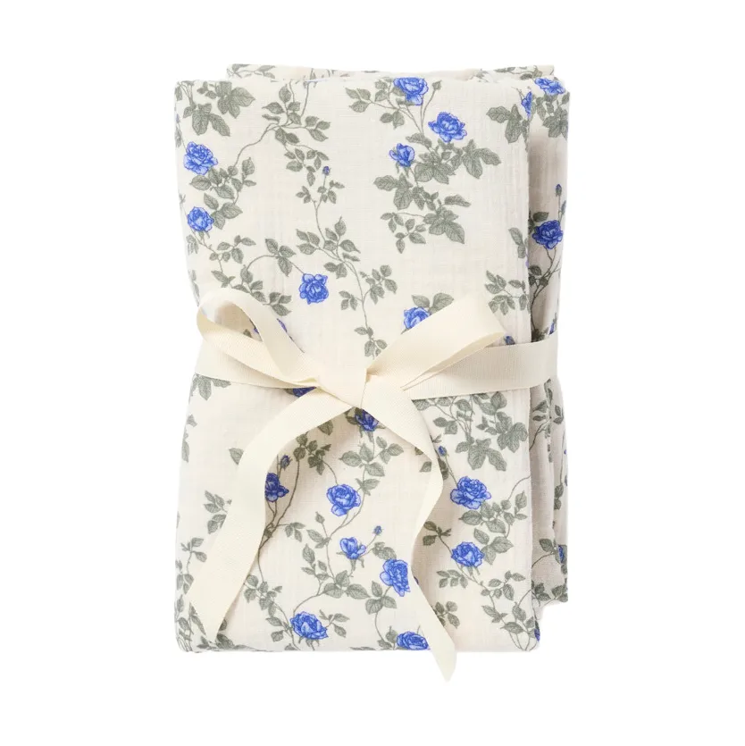 Dainty Muslin filt liten 2 delar, 60x60 cm Garbo&Friends