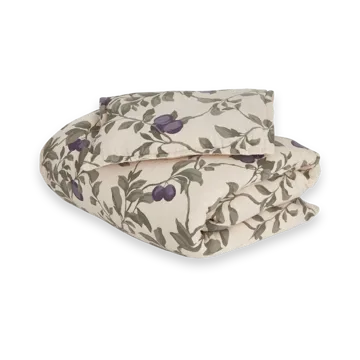 Plum Muslin bäddset junior - 100x140 cm/40x60 cm - Garbo&Friends