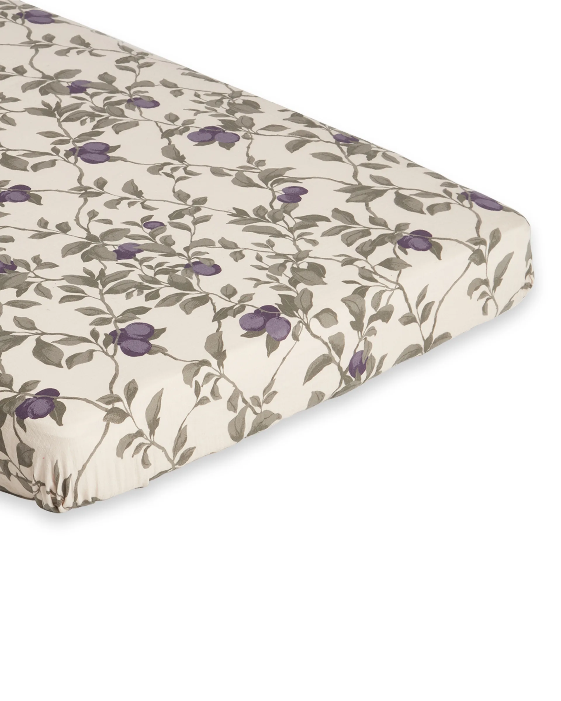 Plum Muslin dra-på-lakan, 90x200x30 cm Garbo&Friends