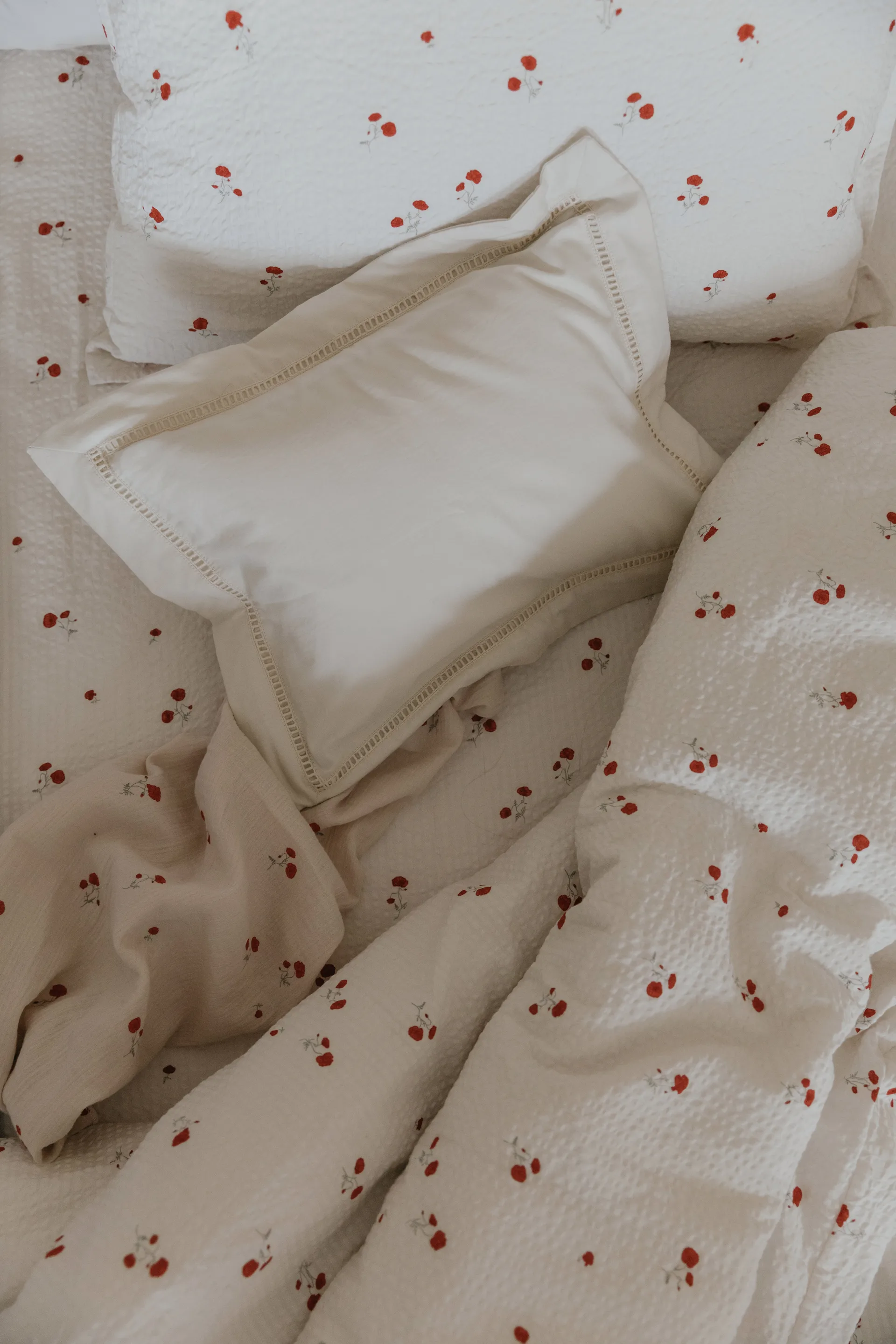 Poppy Muslin filt 2 delar, 60x60 cm Garbo&Friends