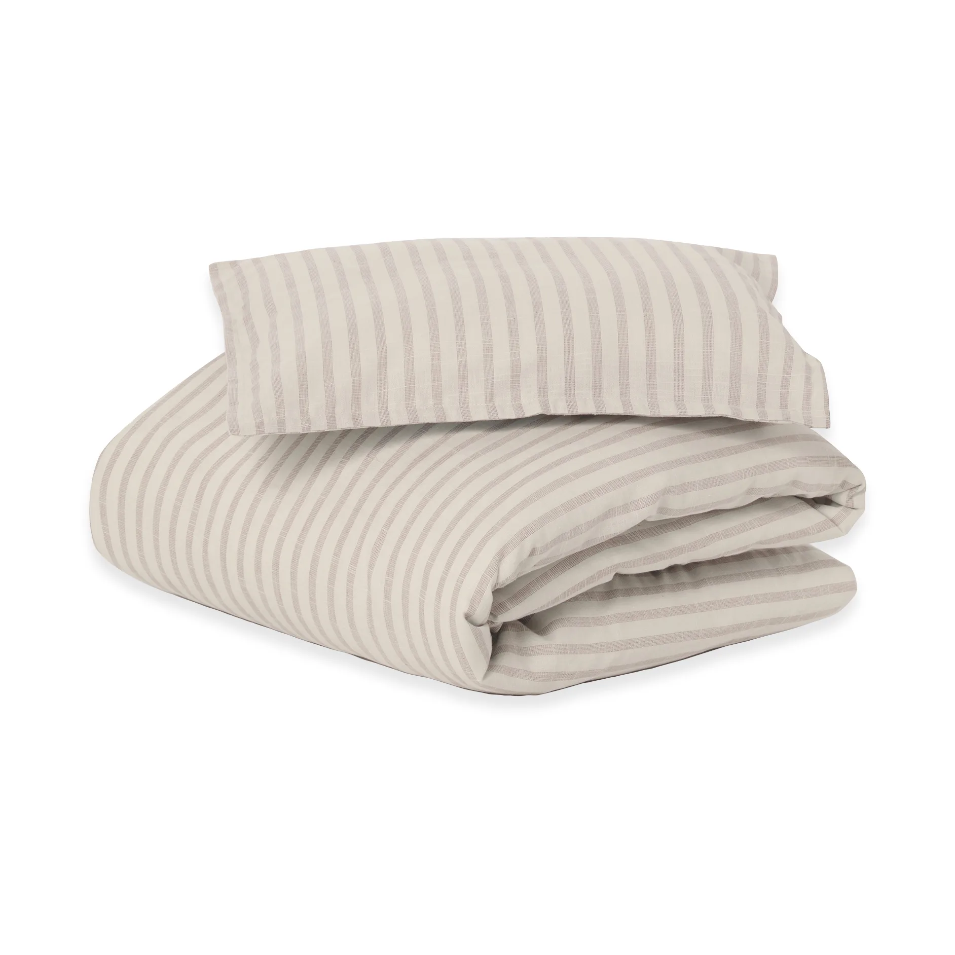 Stripe Mauve bäddset baby, 70x80 cm/28x35 cm Garbo&Friends