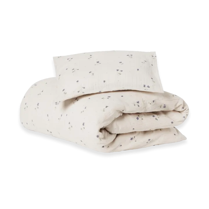 Viola Muslin bäddset junior - 100x140 cm/40x60 cm - Garbo&Friends