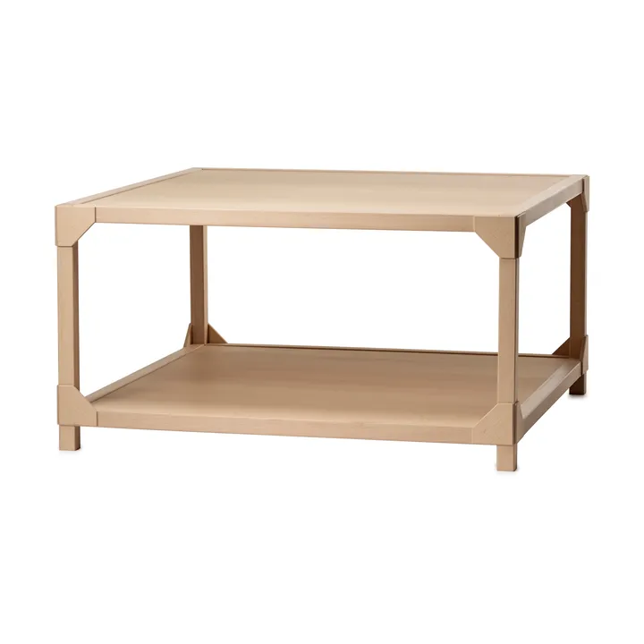 Bleck Soffbord 75x75 cm fanér - Bok-natural - Gärsnäs