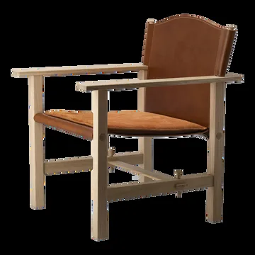Ferdinand fåtölj - Ek-obehandl-tärnsjö läder cognac - Gärsnäs