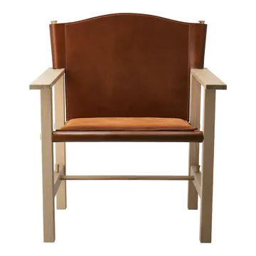 Ferdinand fåtölj - Ek-obehandl-tärnsjö läder cognac - Gärsnäs