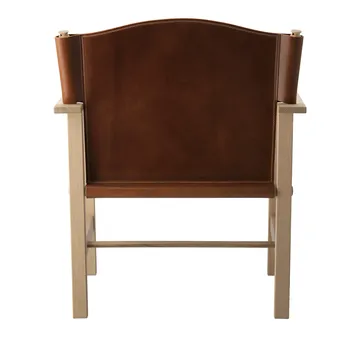 Ferdinand fåtölj - Ek-obehandl-tärnsjö läder cognac - Gärsnäs
