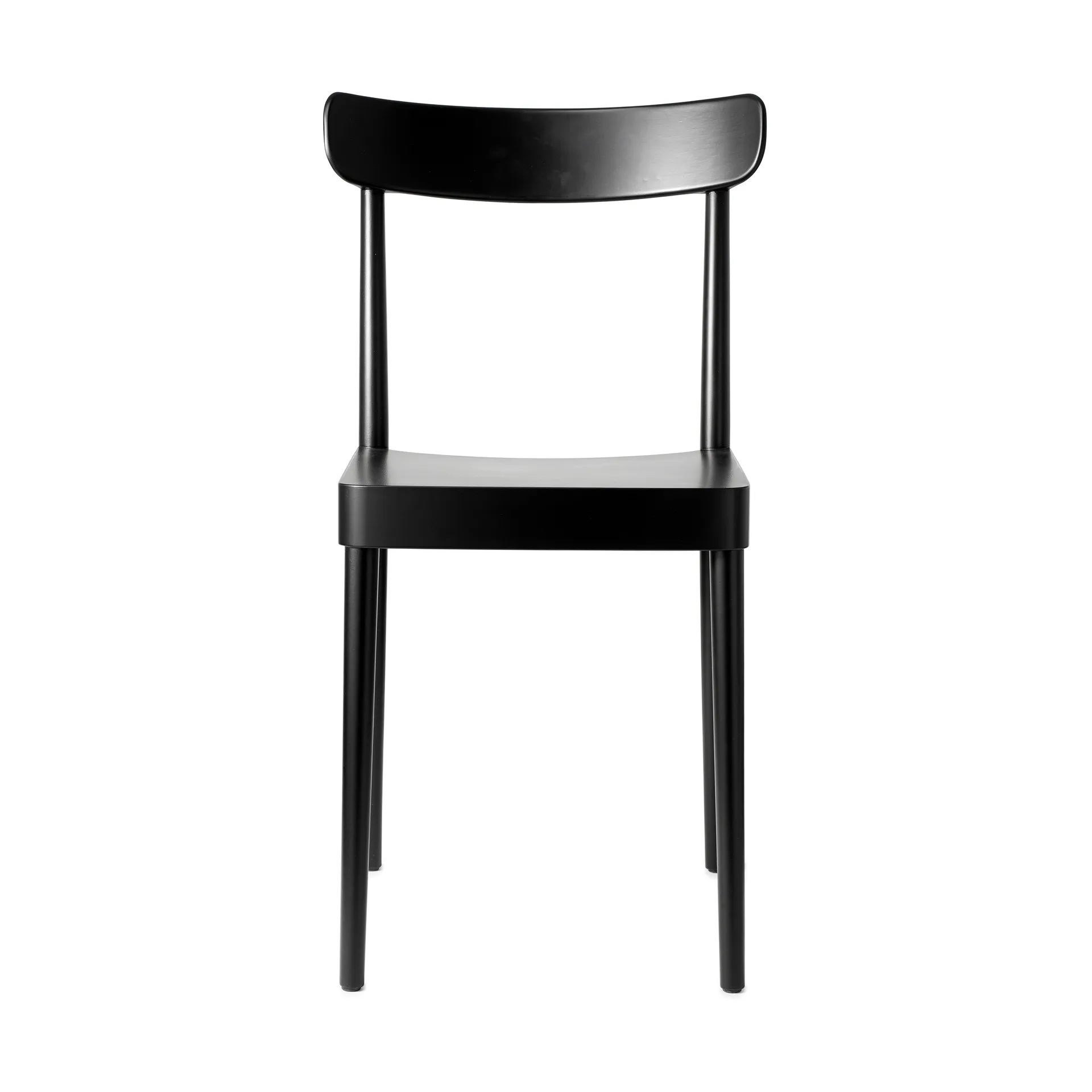 Petite stol, Fanerad sits svart Gärsnäs