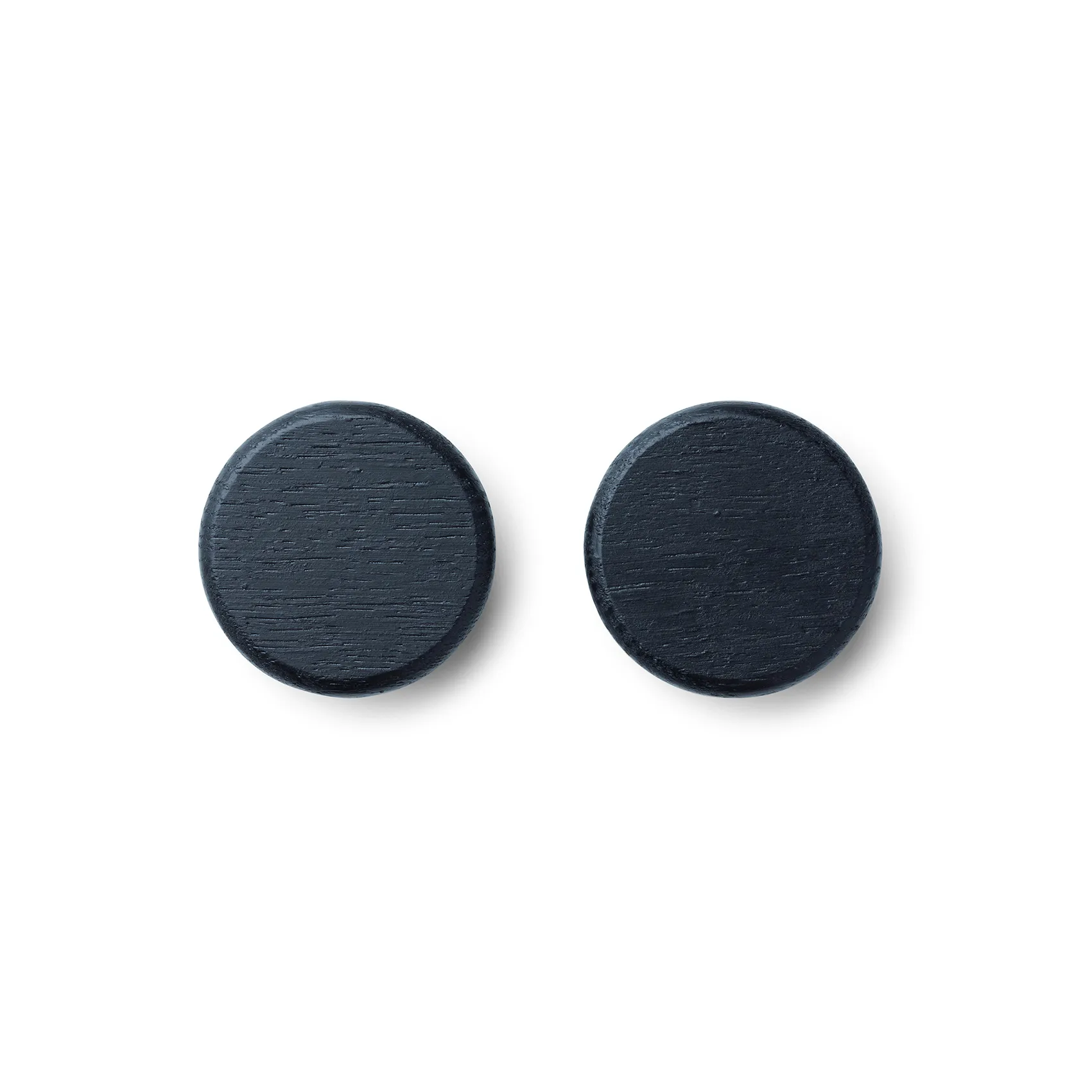 Flex Button knoppar till magnetlist 2-pack, Svartbetsad ek Gejst