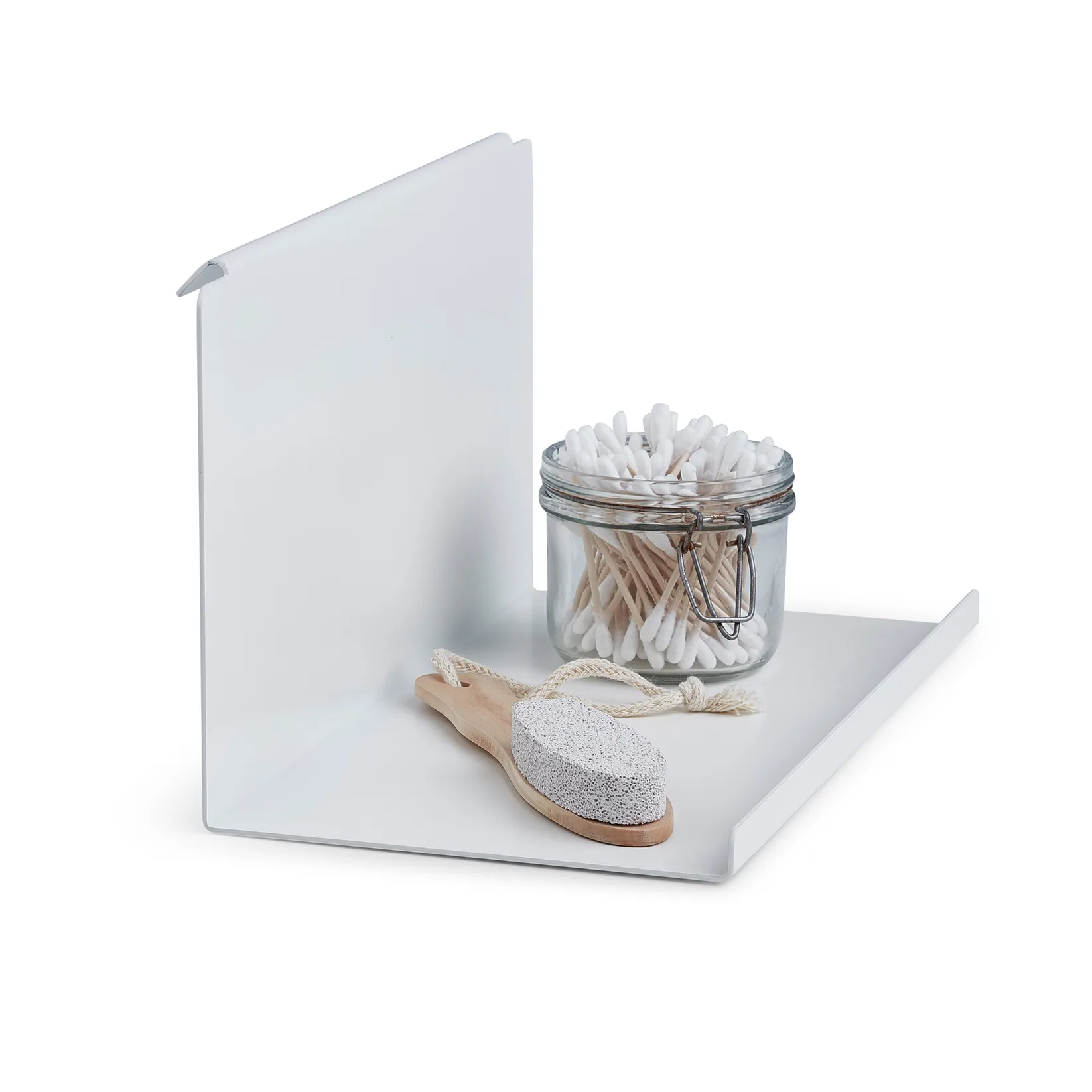 Flex Side Table hylla 32 cm, Vit Gejst