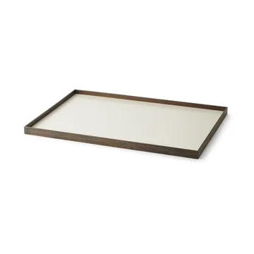 Frame bricka large 35,5x50,6 cm - Rökt ek-beige - Gejst