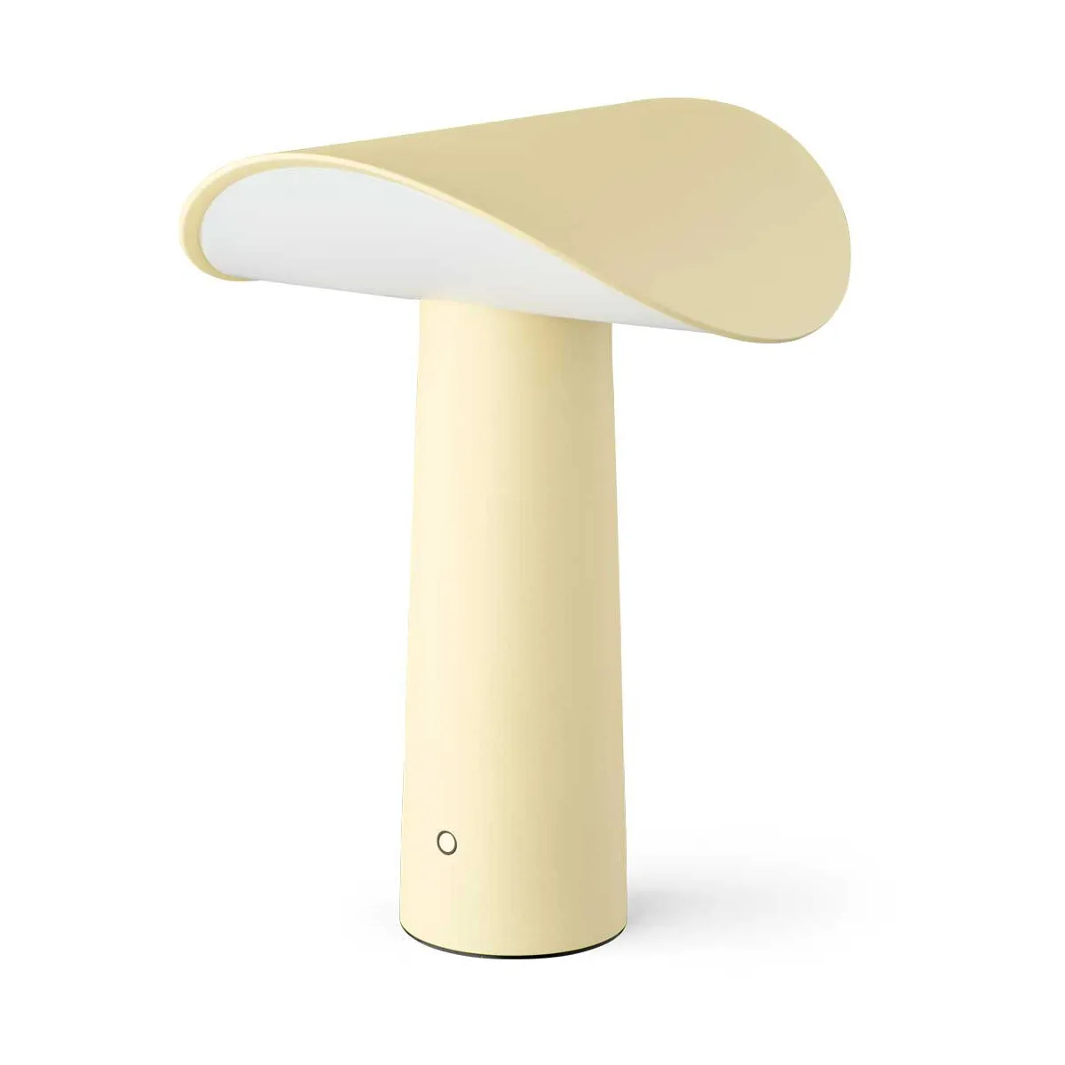 Lium portabel bordslampa 22,5 cm, Light yellow Gejst