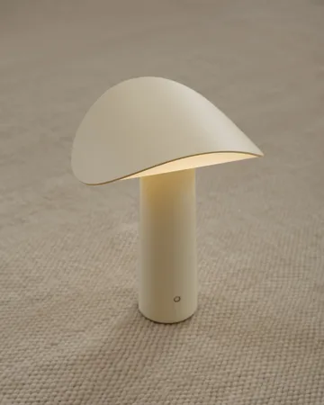 Lium portabel bordslampa 22,5 cm - Light yellow - Gejst