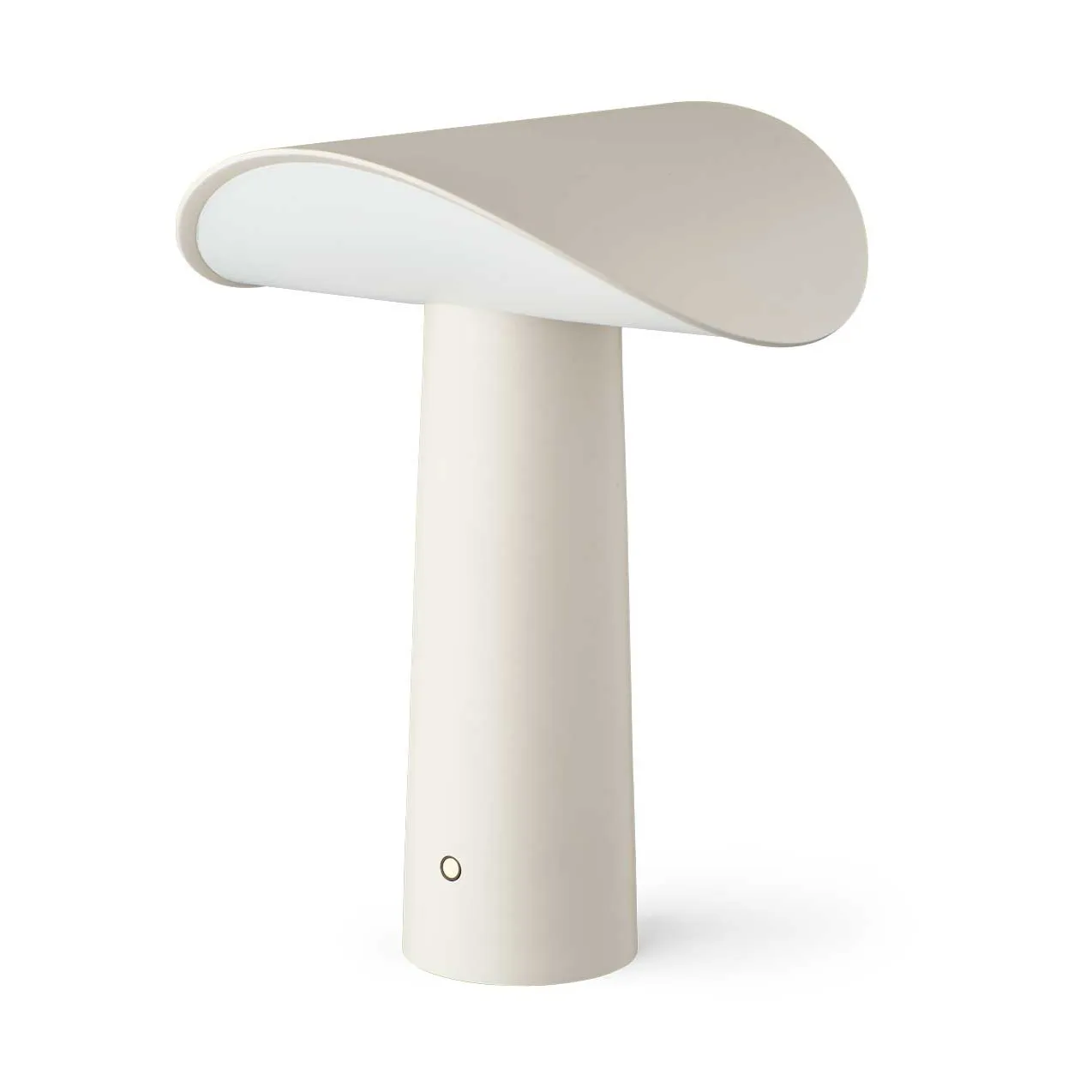 Lium portabel bordslampa 22,5 cm, Warm grey Gejst