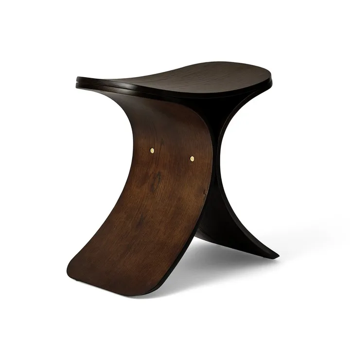 Luno pall 48x28x72 cm - Mörk ek - Gejst