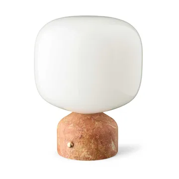 Meemo portabel bordslampa 23 cm - Amber Red marble - Gejst