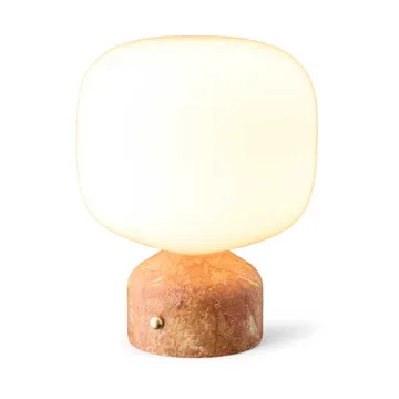 Meemo portabel bordslampa 23 cm - Amber Red marble - Gejst