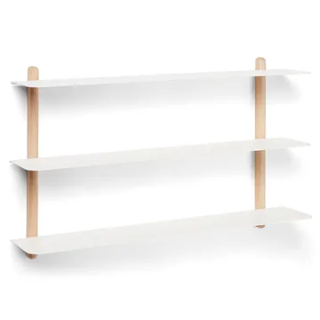 Nivo hylla A - Ljus ek-vit - Gejst