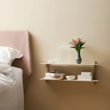 Nivo hylla F - Ljus ek-vit - Gejst