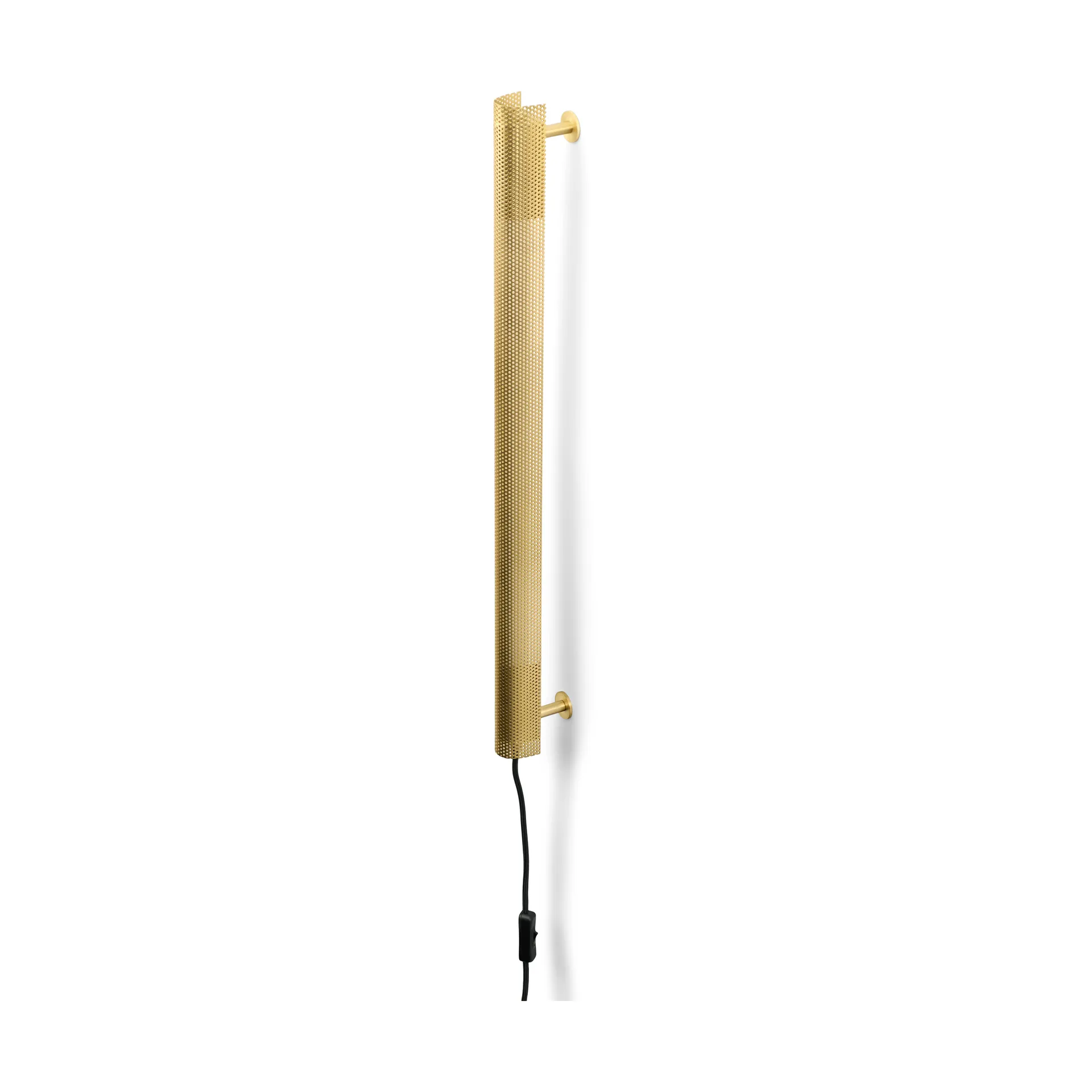 Radent vägglampa short 70 cm, Brass Gejst