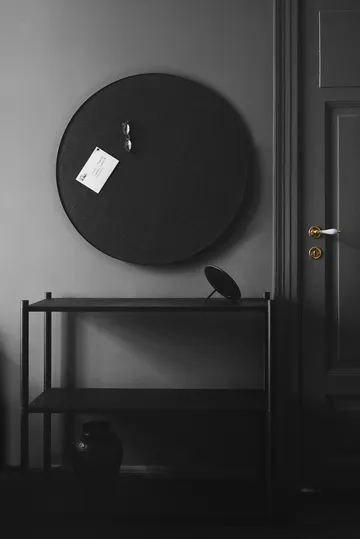Retell pinboard anslagstavla Ø80 cm - Svart - Gejst